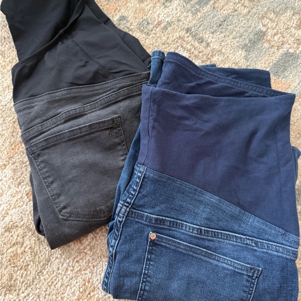 Maternity Jeans Bundle-EUC